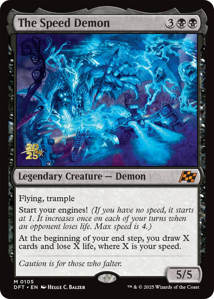 The Speed Demon [Aetherdrift Prerelease Promos] | Good Games Cannington