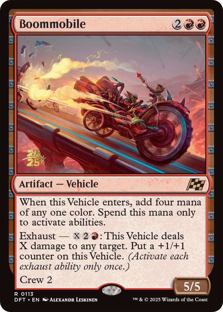 Boommobile [Aetherdrift Prerelease Promos] | Good Games Cannington