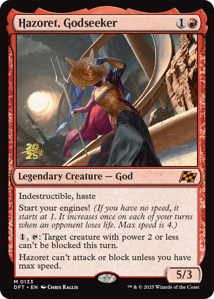 Hazoret, Godseeker [Aetherdrift Prerelease Promos] | Good Games Cannington