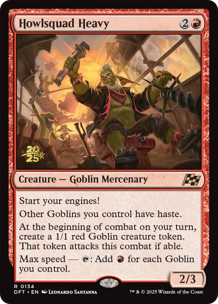 Howlsquad Heavy [Aetherdrift Prerelease Promos] | Good Games Cannington