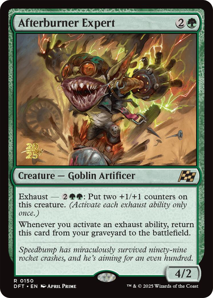 Afterburner Expert [Aetherdrift Prerelease Promos] | Good Games Cannington