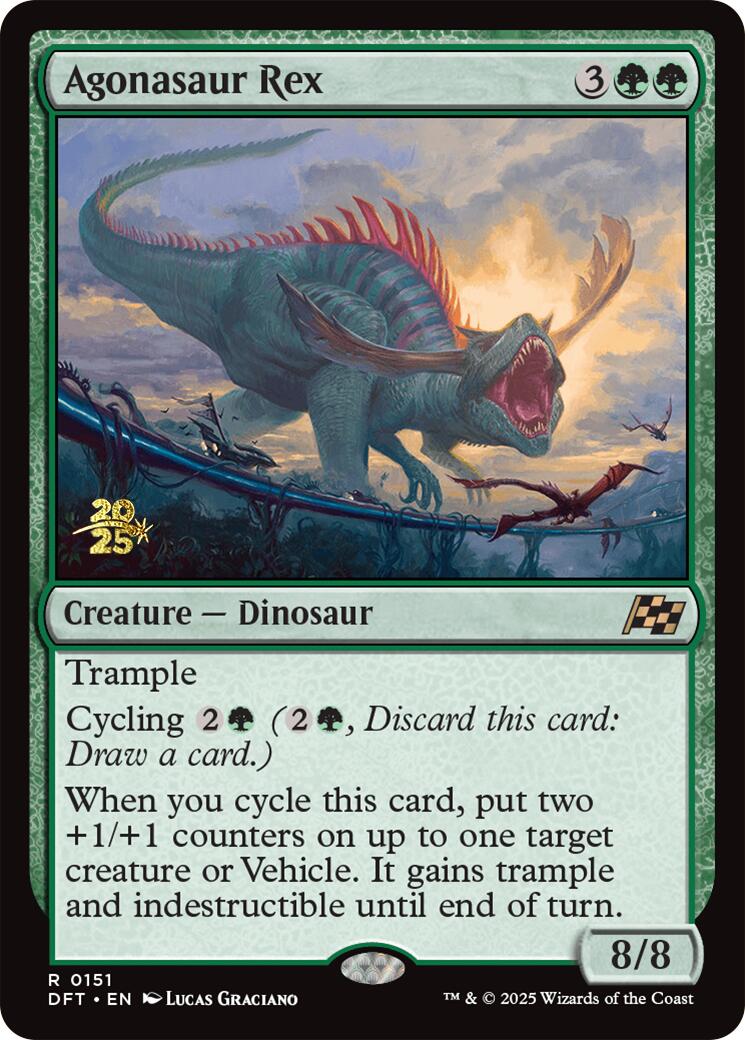 Agonasaur Rex [Aetherdrift Prerelease Promos] | Good Games Cannington