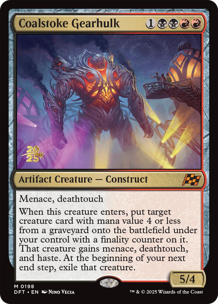 Coalstoke Gearhulk [Aetherdrift Prerelease Promos] | Good Games Cannington
