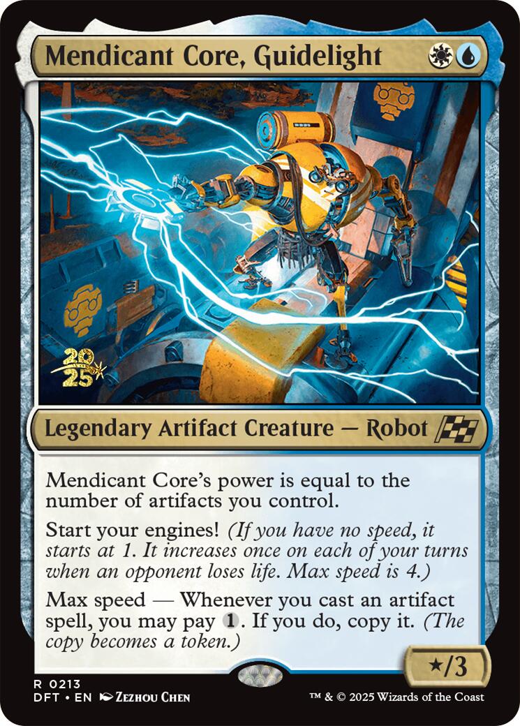 Mendicant Core, Guidelight [Aetherdrift Prerelease Promos] | Good Games Cannington
