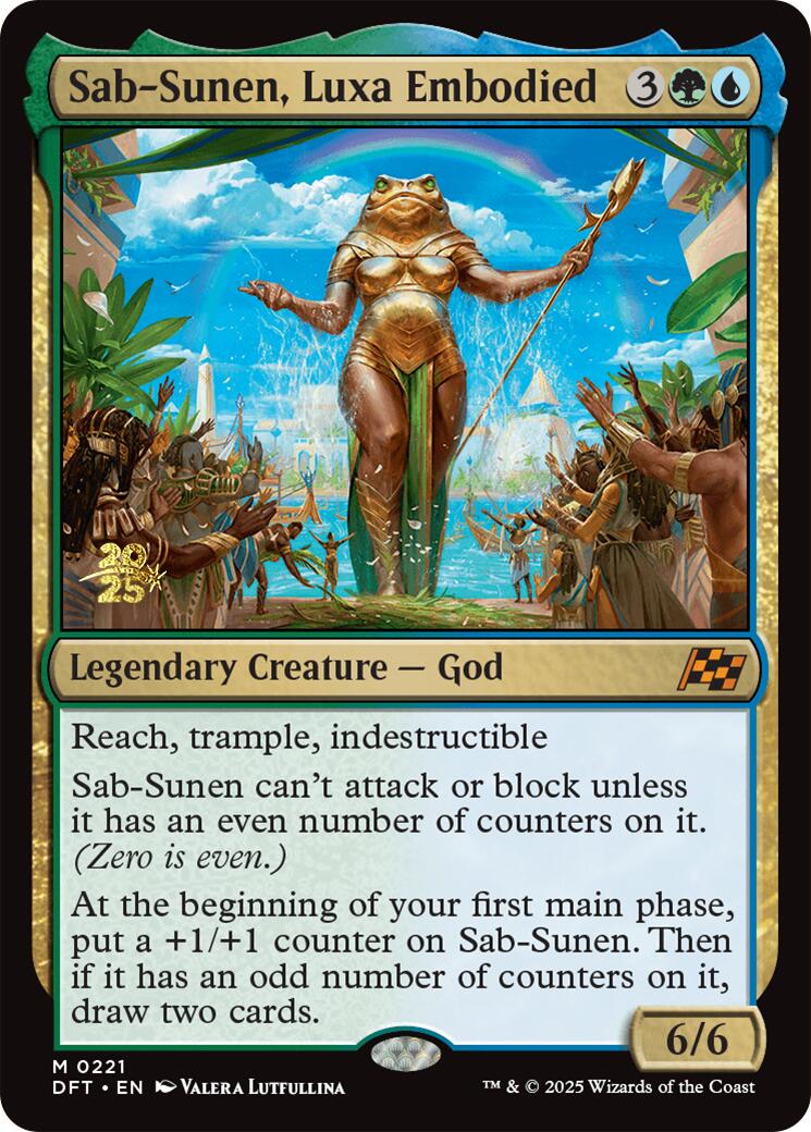 Sab-Sunen, Luxa Embodied [Aetherdrift Prerelease Promos] | Good Games Cannington