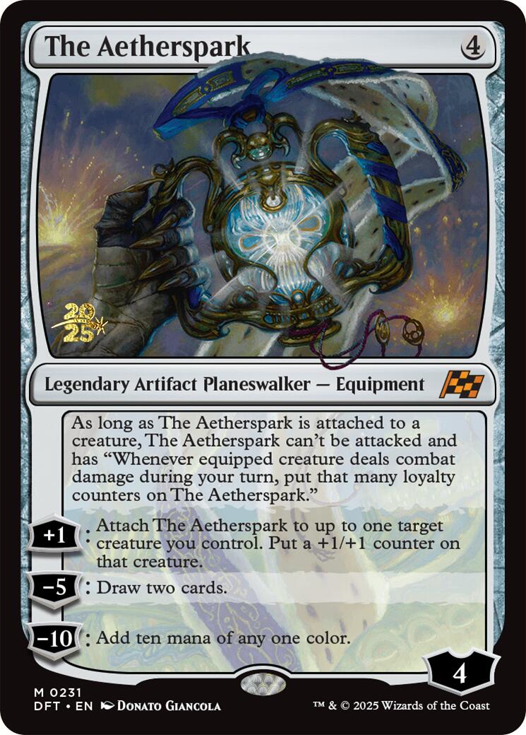 The Aetherspark [Aetherdrift Prerelease Promos] | Good Games Cannington
