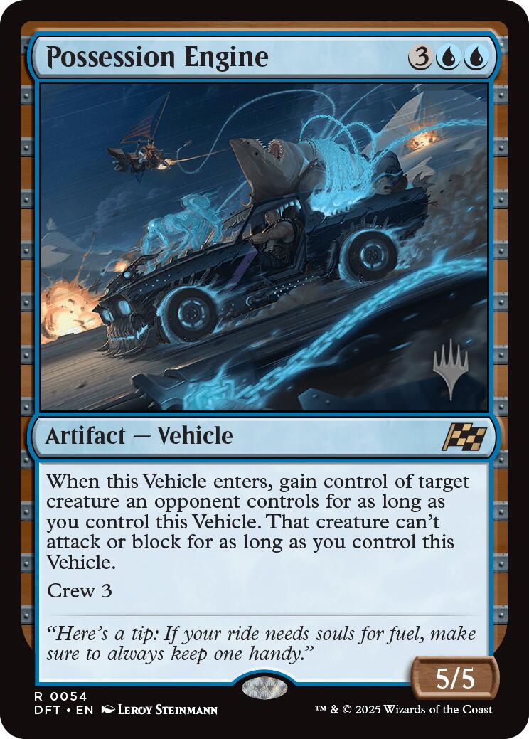 Possession Engine (Promo Pack) [Aetherdrift Promos] | Good Games Cannington