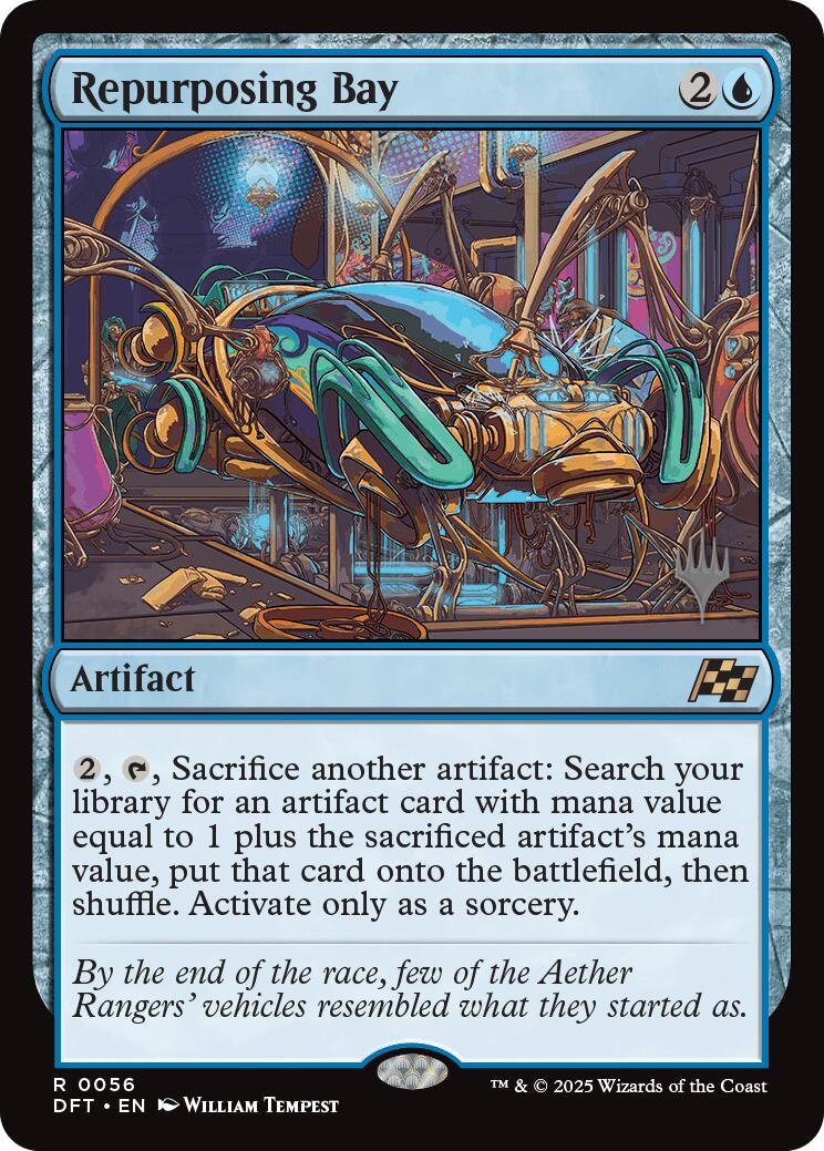 Repurposing Bay (Promo Pack) [Aetherdrift Promos] | Good Games Cannington
