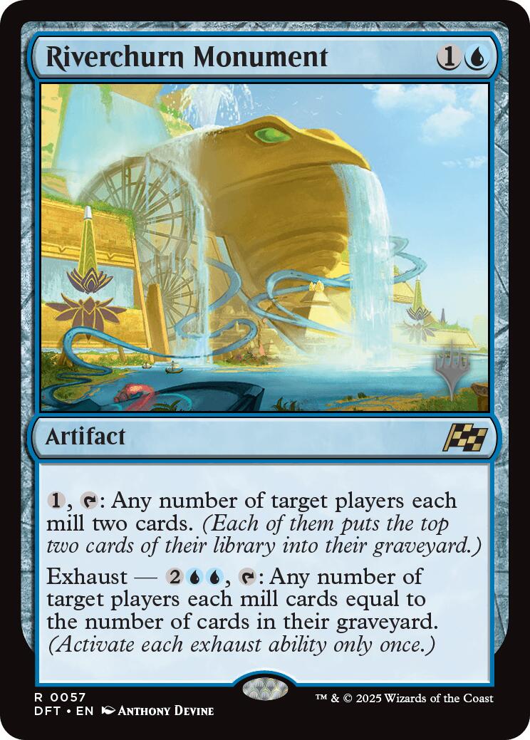 Riverchurn Monument (Promo Pack) [Aetherdrift Promos] | Good Games Cannington