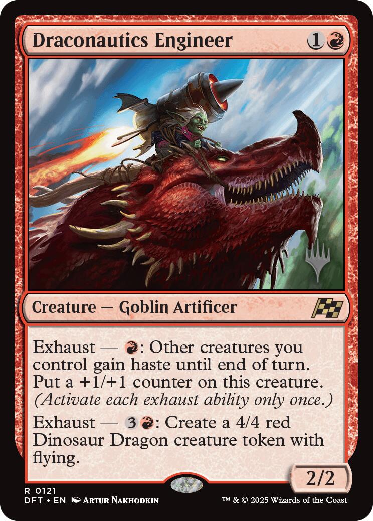 Draconautics Engineer (Promo Pack) [Aetherdrift Promos] | Good Games Cannington