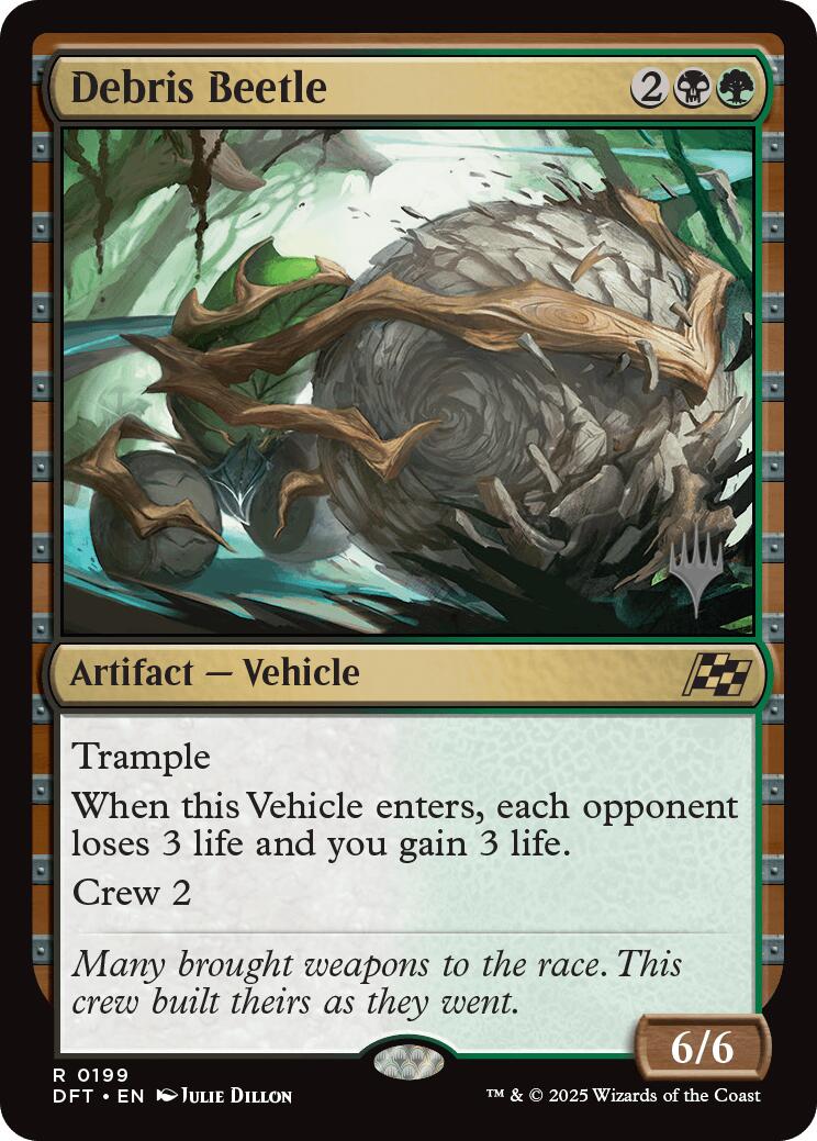 Debris Beetle (Promo Pack) [Aetherdrift Promos] | Good Games Cannington