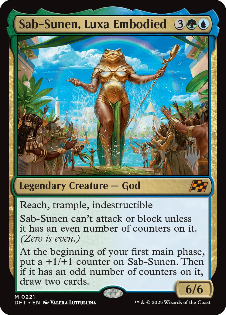 Sab-Sunen, Luxa Embodied (Promo Pack) [Aetherdrift Promos] | Good Games Cannington