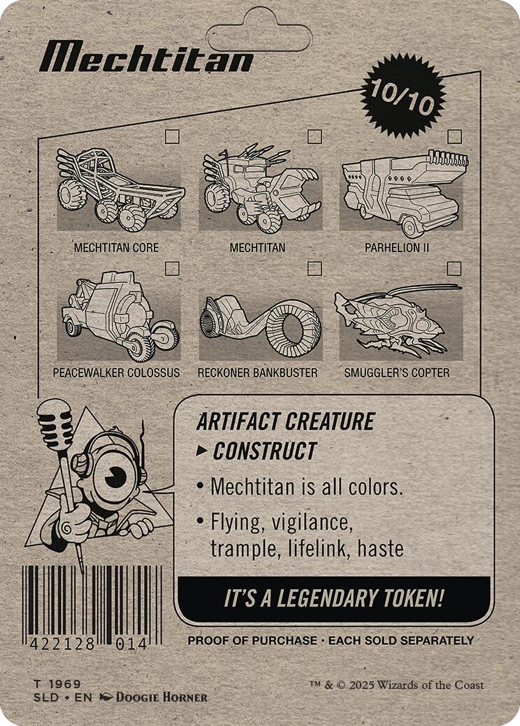 Mechtitan Token [Secret Lair Drop Series] | Good Games Cannington