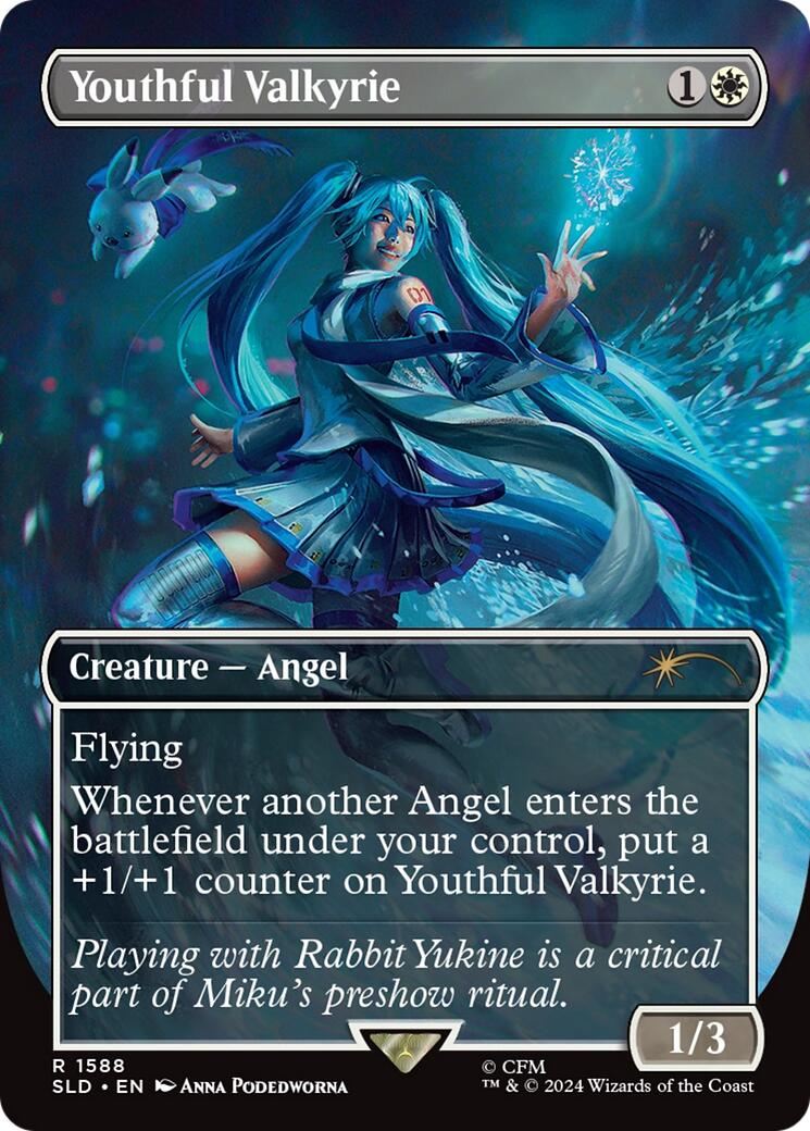 Youthful Valkyrie (Japanese) [Secret Lair Drop Series] | Good Games Cannington
