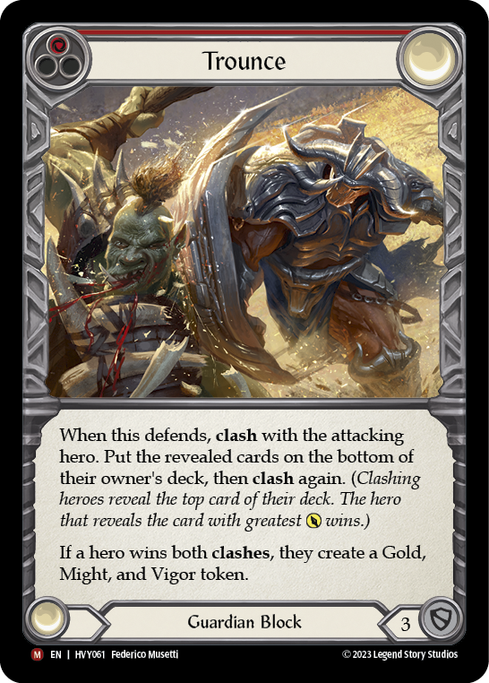 Trounce [HVY061] (Heavy Hitters)  Rainbow Foil | Good Games Cannington