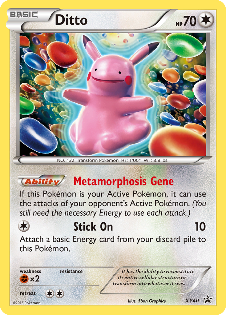 Ditto (XY40) [XY: Black Star Promos] | Good Games Cannington
