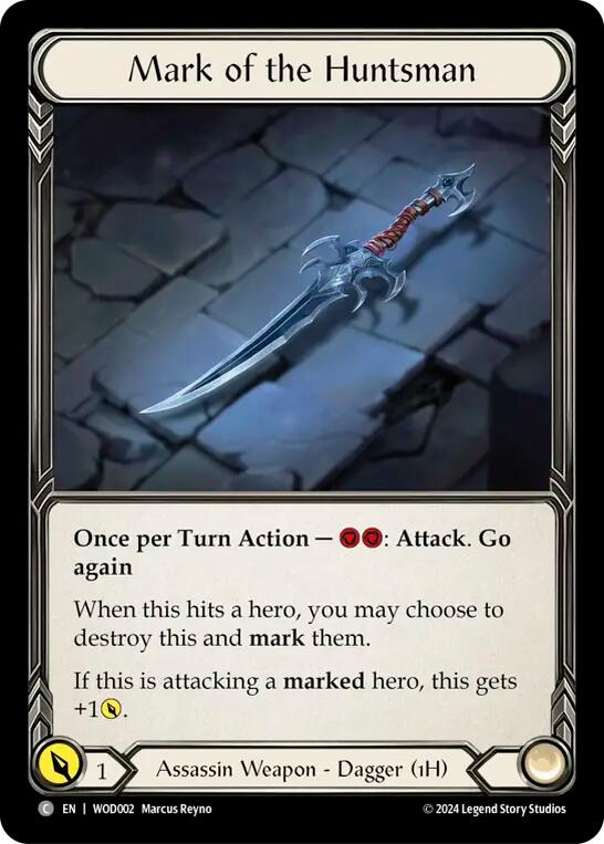Mark of the Huntsman [WOD002] (The Hunted Arakni, Web of Deceit Blitz Deck) | Good Games Cannington