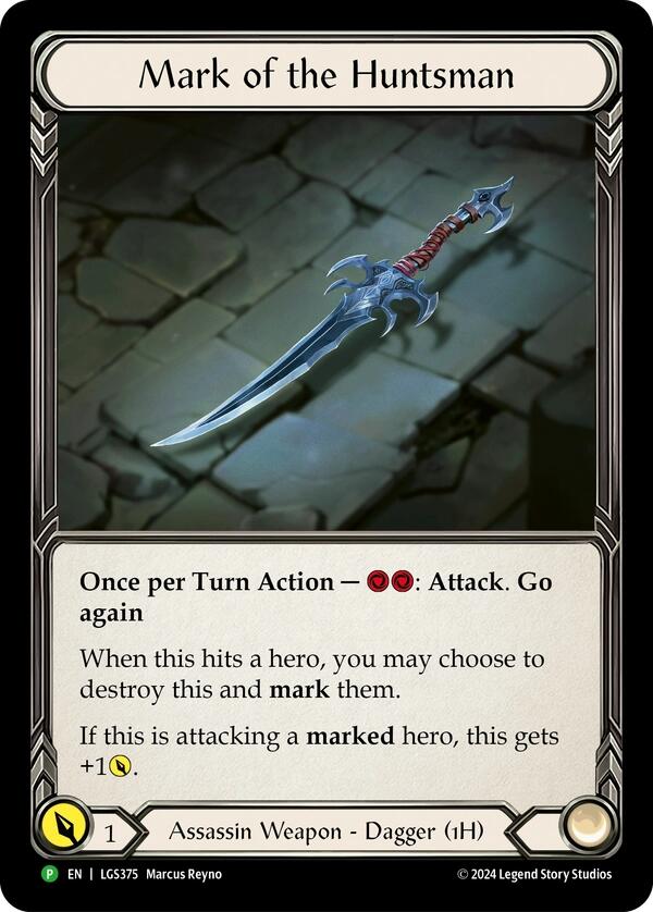 Mark of the Huntsman [LGS375] (Promo)  Rainbow Foil | Good Games Cannington