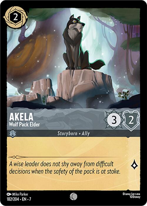 Akela - Wolf Pack Elder (182/204) [Archazia's Island] | Good Games Cannington