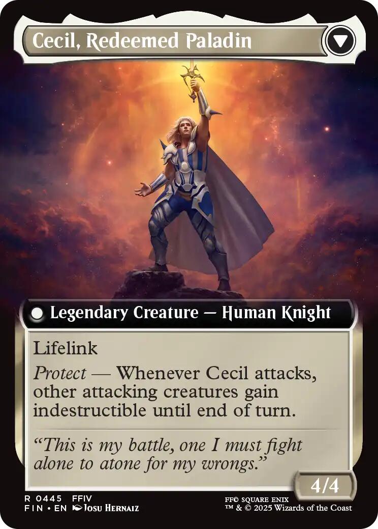 Cecil, Dark Knight // Cecil, Redeemed Paladin (Extended Art) [FINAL FANTASY] | Good Games Cannington