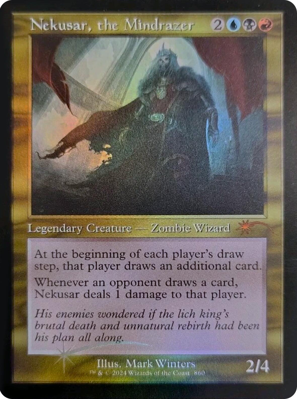 Nekusar, the Mindrazer (Retro Frame) [Secret Lair Drop Series] | Good Games Cannington