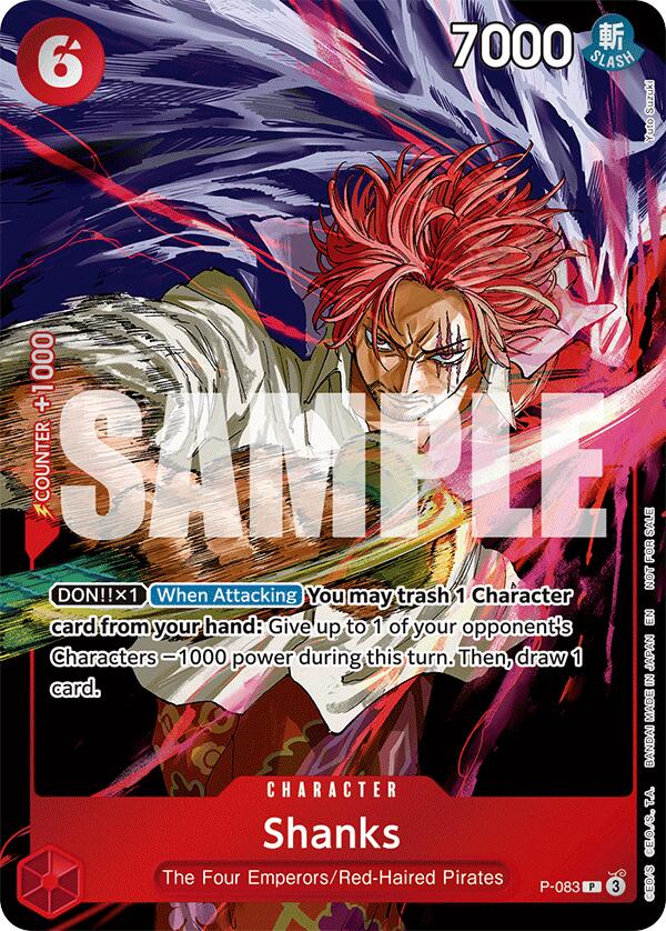 Shanks (Event Pack Vol. 6) [One Piece Promotion Cards] | Good Games Cannington