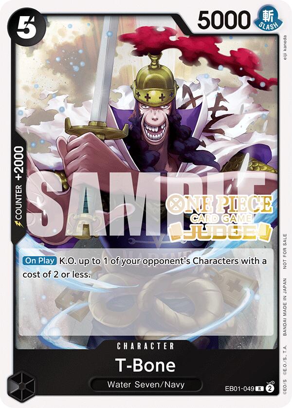 T-Bone (Judge Pack Vol. 5) [One Piece Promotion Cards] | Good Games Cannington