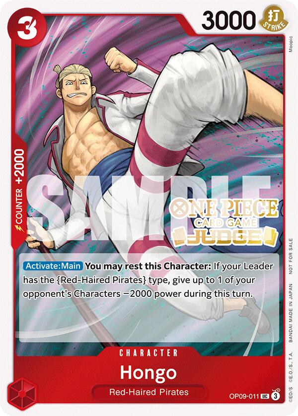 Hongo (Judge Pack Vol. 5) [One Piece Promotion Cards] | Good Games Cannington
