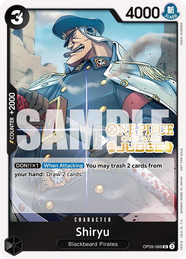 Shiryu (Judge Pack Vol. 5) [One Piece Promotion Cards] | Good Games Cannington