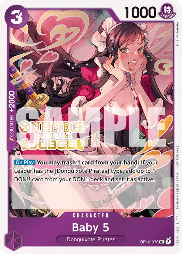 Baby 5 (Judge Pack Vol. 5) [One Piece Promotion Cards] | Good Games Cannington