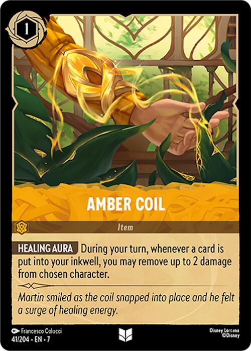 Amber Coil (41/204) [Archazia's Island] | Good Games Cannington