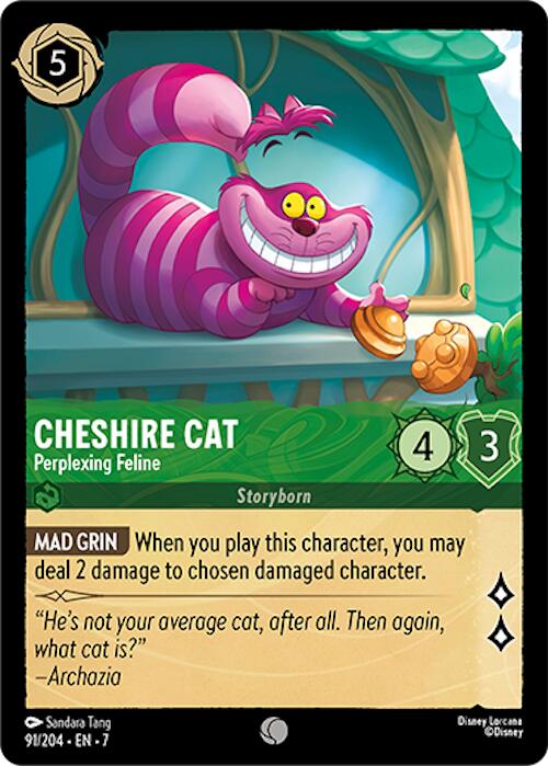 Cheshire Cat - Perplexing Feline (91/204) [Archazia's Island] | Good Games Cannington