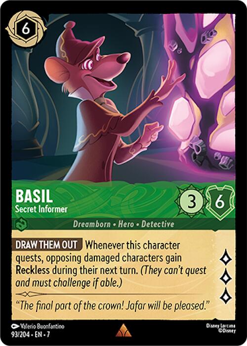 Basil - Secret Informer (93/204) [Archazia's Island] | Good Games Cannington