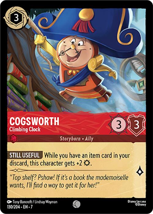 Cogsworth - Climbing Clock (130/204) [Archazia's Island] | Good Games Cannington