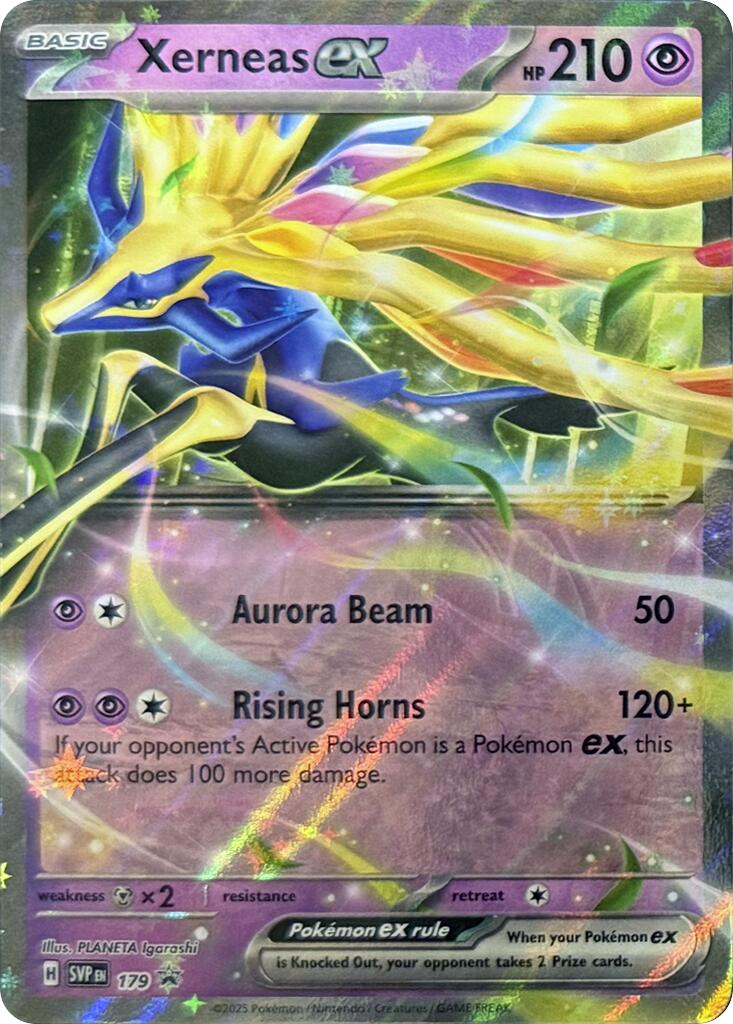 Xerneas ex (179) [Scarlet & Violet: Black Star Promos] | Good Games Cannington