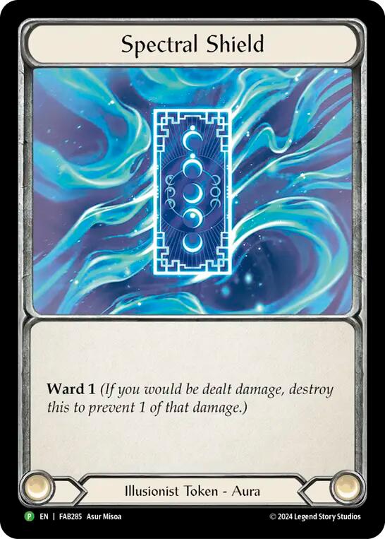 Spectral Shield [FAB285] (Promo)  Cold Foil | Good Games Cannington