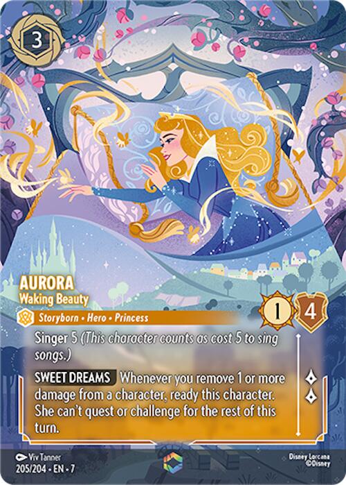 Aurora - Waking Beauty (Enchanted) (205/204) [Archazia's Island] | Good Games Cannington