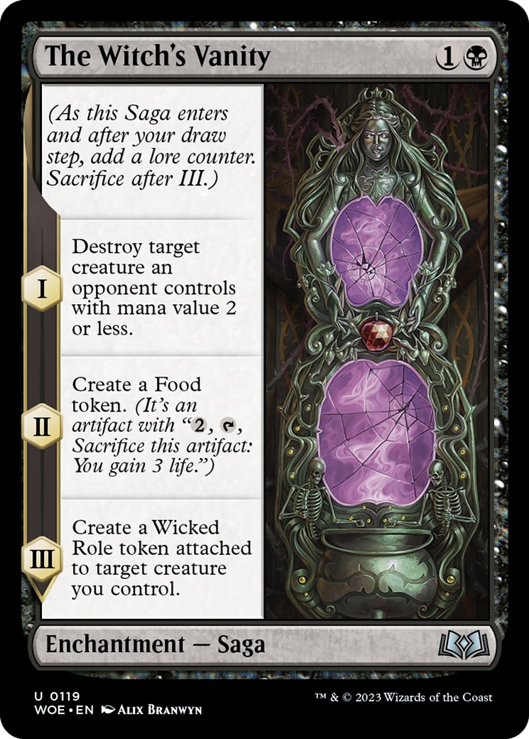 The Witch's Vanity [Wilds of Eldraine] | Good Games Cannington