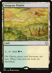 Sungrass Prairie [Phyrexia: All Will Be One Commander] | Good Games Cannington