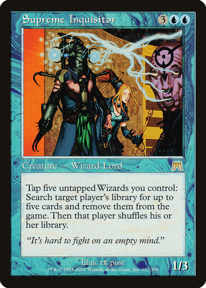 Supreme Inquisitor 117/350 (Onslaught)  | Good Games Cannington