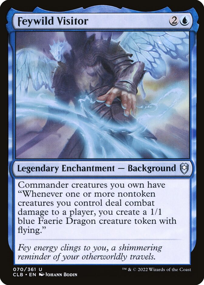 Feywild Visitor 70 (Commander Legends: Battle for Baldur's Gate)  - Foil | Good Games Cannington