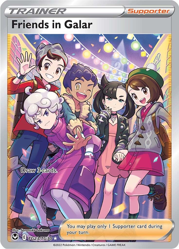 Friends in Galar (TG23/TG30) [Sword & Shield: Silver Tempest] | Good Games Cannington