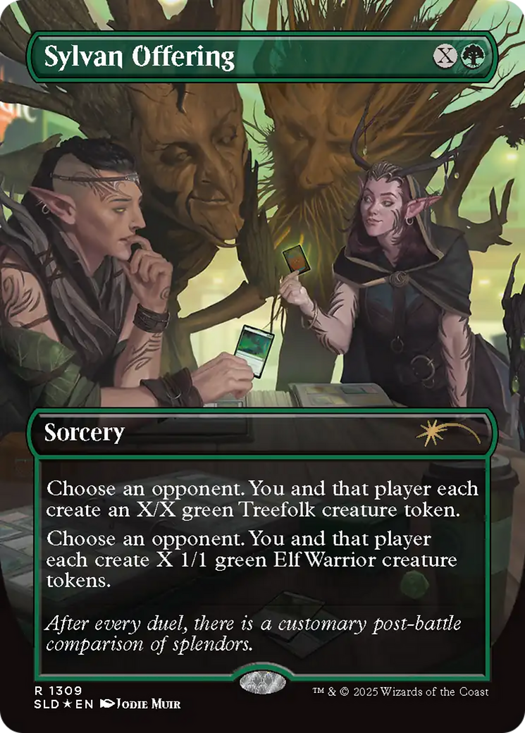 Sylvan Offering [Secret Lair Drop Series] | Good Games Cannington