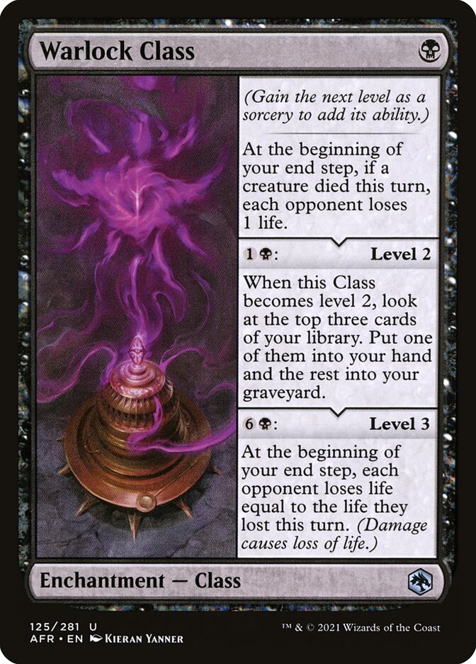 Warlock Class 125 (Adventures in the Forgotten Realms)  | Good Games Cannington