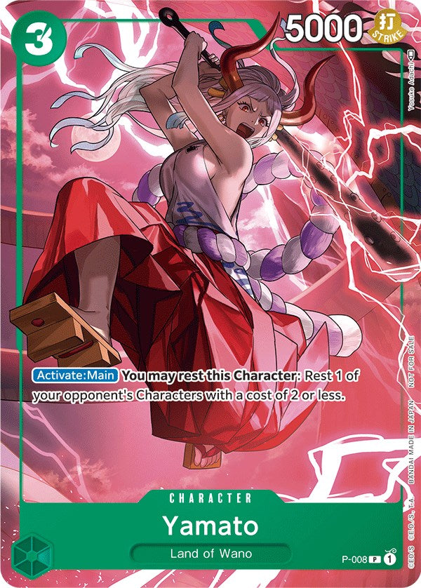 Yamato (Tournament Pack Vol. 1) [One Piece Promotion Cards] | Good Games Cannington