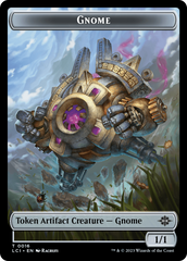 Gnome // Merfolk Double-Sided Token [The Lost Caverns of Ixalan Tokens] | Good Games Cannington