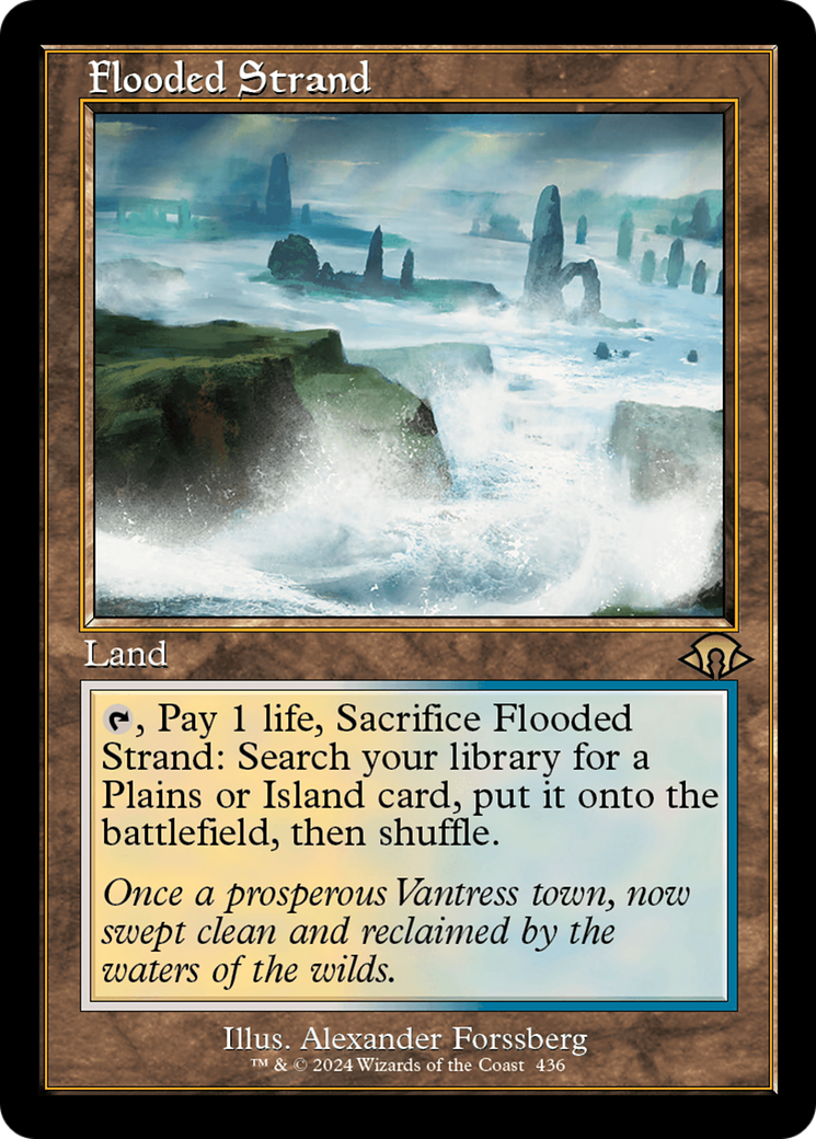Flooded Strand (Retro) [Modern Horizons 3] | Good Games Cannington