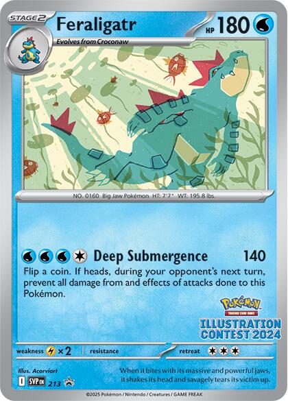 Feraligatr (213) [Scarlet & Violet: Black Star Promos] | Good Games Cannington