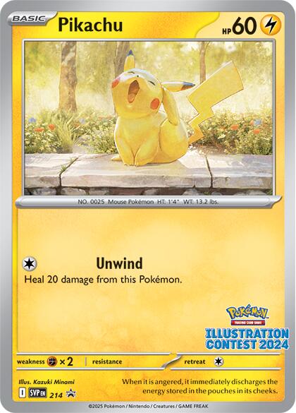Pikachu (214) [Scarlet & Violet: Black Star Promos] | Good Games Cannington