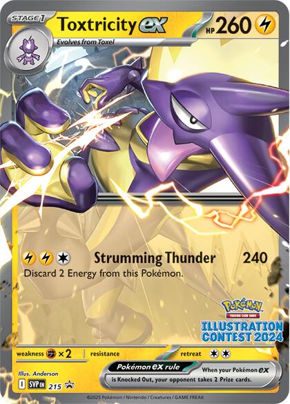 Toxtricity ex (215) [Scarlet & Violet: Black Star Promos] | Good Games Cannington